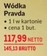 Wódka Pravda promocja w Makro