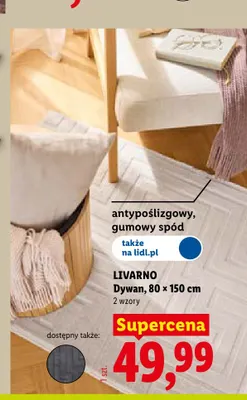 Dywan Livarno 80x150 cm promocja w Lidl