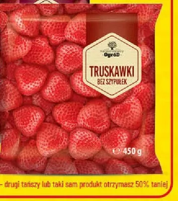 Truskawki bez szypułek Zaczarowany Ogród promocja w POLOmarket