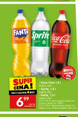 Napój gazowany Coca-Cola Zero promocja w Twój Market
