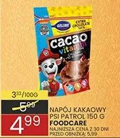 Napój kakaowy do picia promocja w Wafelek