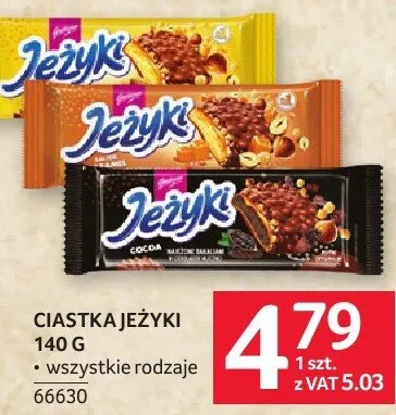 Cukierki Jeżyk 140g promocja w Selgros