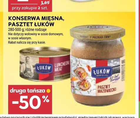 Pasztet Łuków promocja w Stokrotka