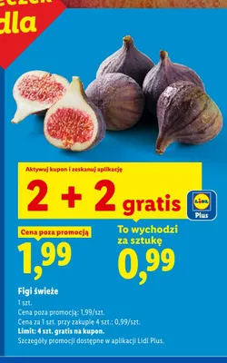 Figi świeże promocja w Lidl
