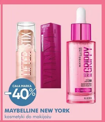 Kosmetyki do makijażu Maybelline New York promocja w Super-Pharm