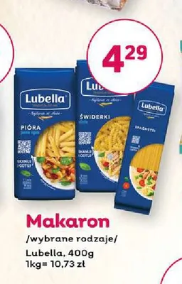 Makaron Lubella promocja w Bliski
