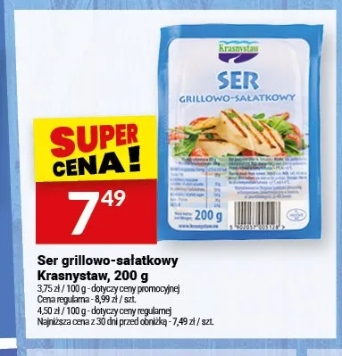 Ser grillowo-sałatkowy Krasnystaw promocja w Twój Market