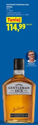 Whiskey gentleman jack promocja w Lidl
