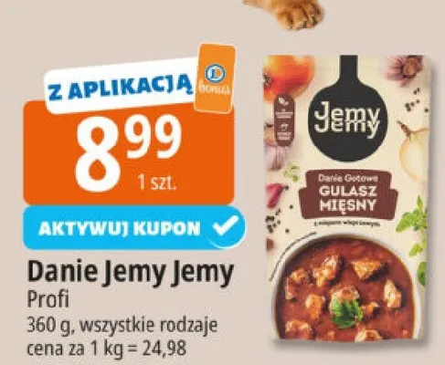 Danie gotowe Profi Gulasz mięsny promocja w Leclerc