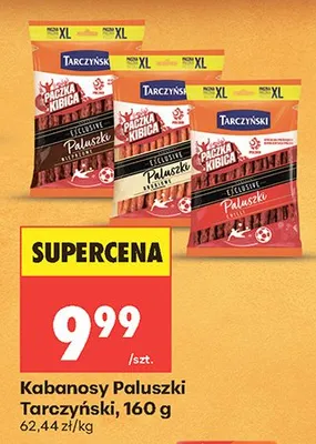 Kabanosy Paluszki Tarczyński promocja w Biedronka
