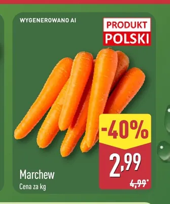 Marchew promocja w Aldi