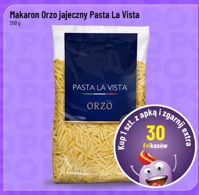 Makaron Orzo jajeczny 250g promocja w POLOmarket