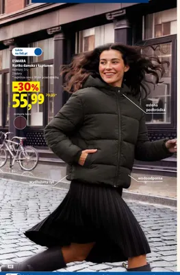Kurtka damska z kapturem Esmara promocja w Lidl