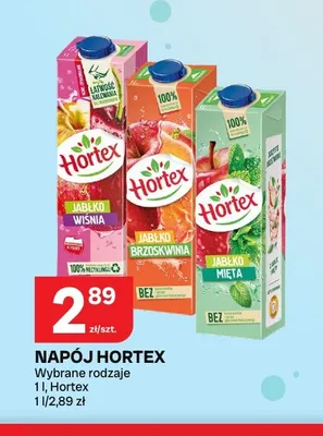 Napój Hortex Jabłko Wiśnia promocja w Chorten