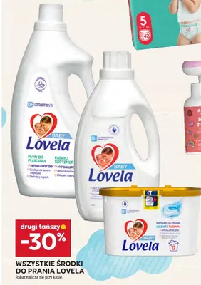 Środki do prania Lovela różne rodzaje promocja w Stokrotka