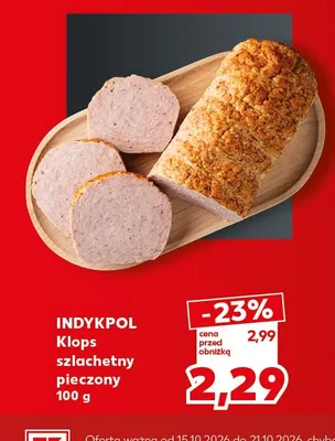 Klops szlachetny pieczony Indykpol promocja w Kaufland