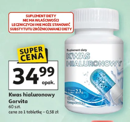 Kwas hialuronowy promocja w Auchan