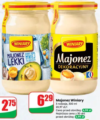 Majonez dekoracyjny promocja w Dino