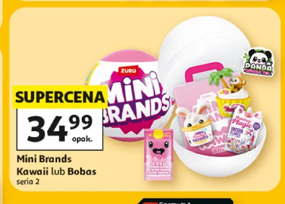 Mini Brands Bobas Zuru seria 2 promocja w Auchan
