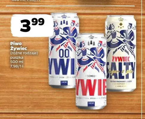 Piwo bezalkoholowe Żywiec promocja w Netto