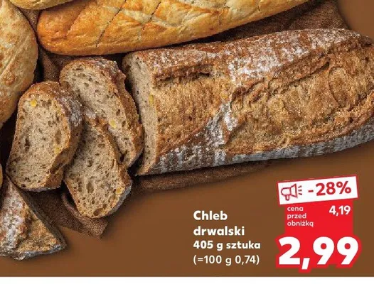 Chleb drwalski promocja w Kaufland