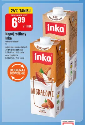 Napój roślinny owsiany Inka promocja w POLOmarket