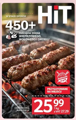 Cevapcici grill mała porcja promocja w Selgros