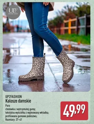 Kalosze damskie 36-46 promocja w Aldi