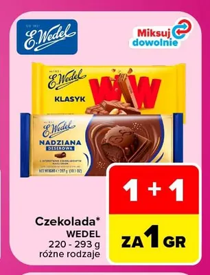 Czekolada E.Wedel promocja w Carrefour