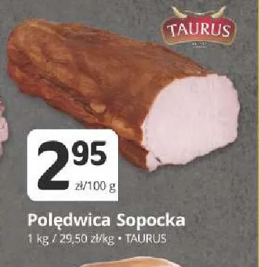 Polędwica sopocka Taurus promocja w Marketvita