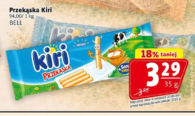 Przekąska Kiri promocja w Prim Market
