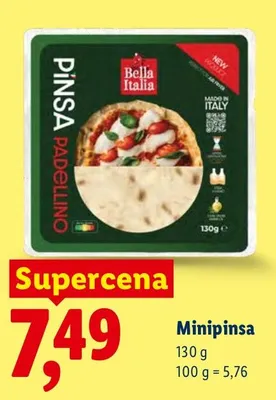 Minipinsa Bella Italia promocja w Lidl