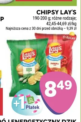 Chipsy Lay's promocja w Stokrotka