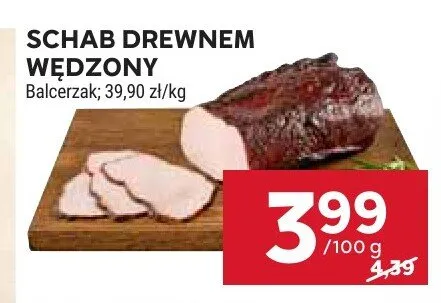 Schab drewnem wędzony Balcerzak promocja w Stokrotka