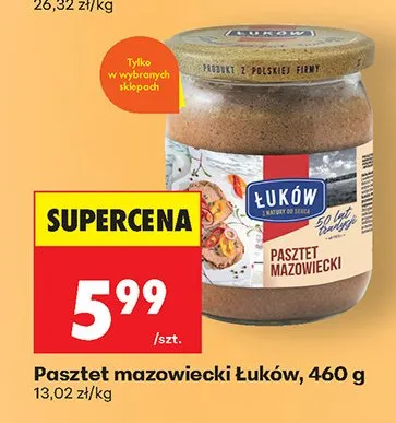 Pasztet mazowiecki promocja w Biedronka