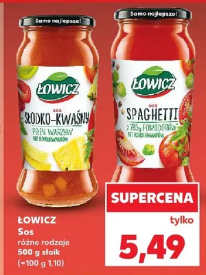 Sos różne rodzaje promocja w Kaufland