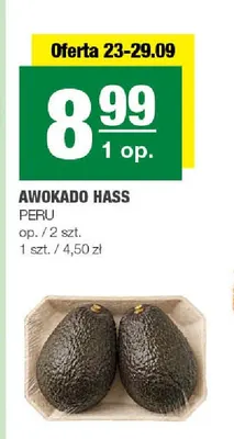 Awokado Hass promocja w SPAR