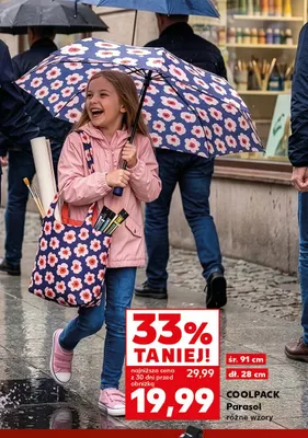 Parasol Coolpack promocja w Kaufland