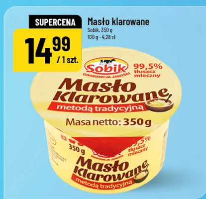 Masło klarowane promocja w POLOmarket