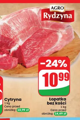 Łopatka bez kości Agro Rydzyna promocja w Dino