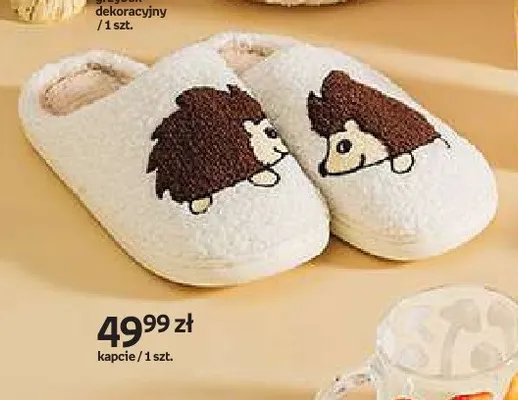 Kapcie jeże Hello Autumn promocja w Empik