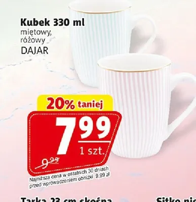 Kubek 330ml DAJAR promocja w Prim Market