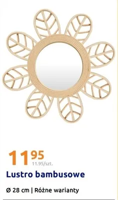 Lustro bambusowe, różne warianty promocja w Action