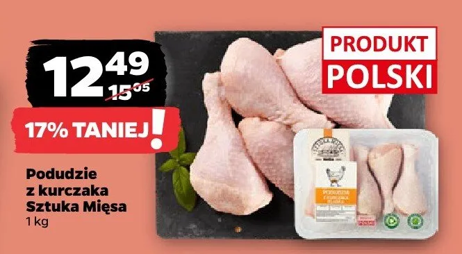 Podudzie z kurczaka  promocja w Netto