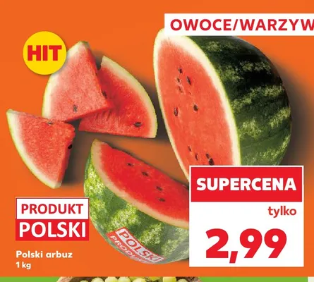 Arbuz polski promocja w Kaufland