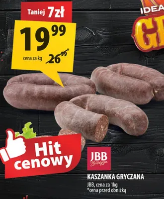 Kaszanka gryczana promocja w Arhelan