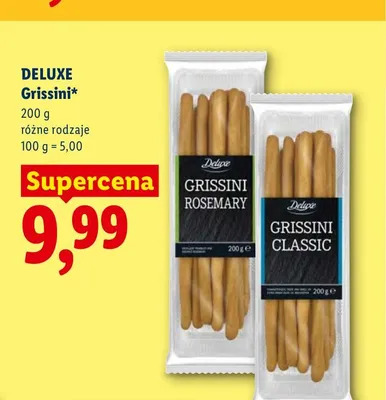 Grissini Classic Deluxe promocja w Lidl