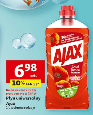 Płyn uniwersalny, wybrane rodzaje promocja w Auchan