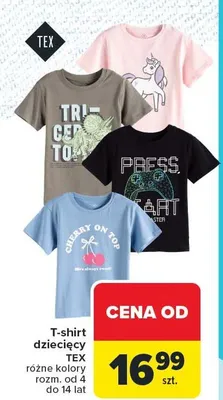 T-shirt dziecięcy promocja w Carrefour