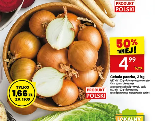 Cebula paczka promocja w Twój Market